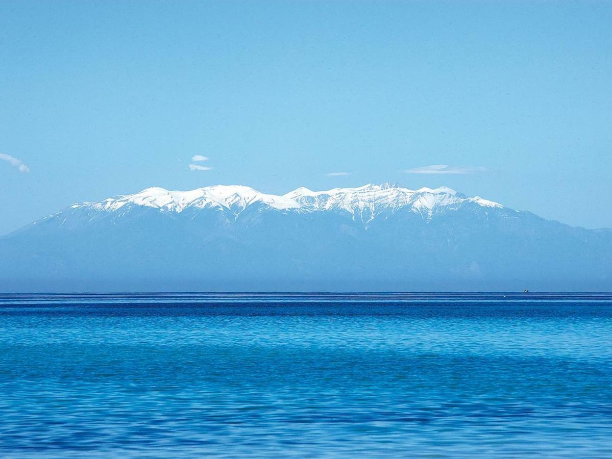 Infinite Blue, Horizon, Elegance, Hospitality Villa Epanomi Bagian luar foto